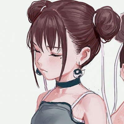 帝江:手绘漂亮独一无二闺蜜头像