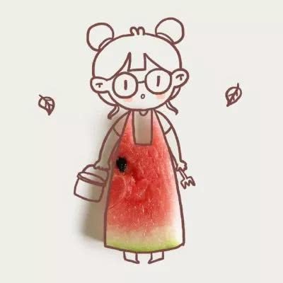 西瓜卡通头像  沈倦/无文案