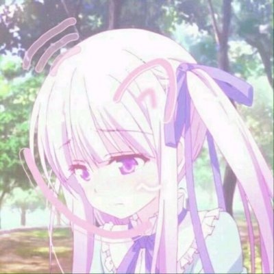 紫色动漫女头，忠诚，浪漫。
