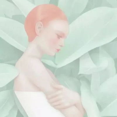 安奈 一组唯美人像 台湾插画家HSIAO-RON CHENG