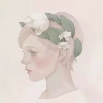 安奈 一组唯美人像 台湾插画家HSIAO-RON CHENG