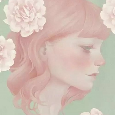 安奈 一组唯美人像 台湾插画家HSIAO-RON CHENG