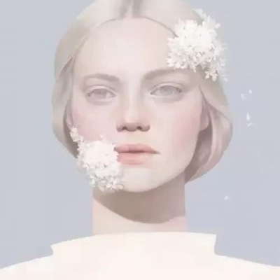 安奈 一组唯美人像 台湾插画家HSIAO-RON CHENG
