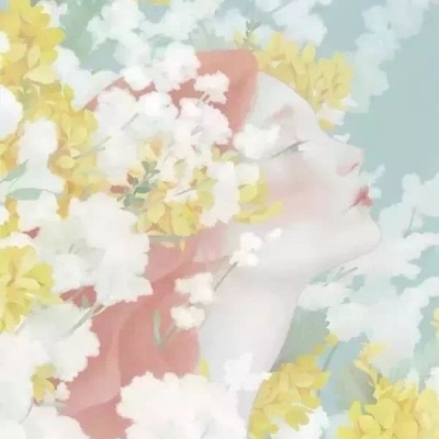 安奈 一组唯美人像 台湾插画家HSIAO-RON CHENG
