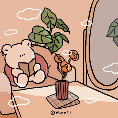 小熊背景图 愿你一直保持少女心?