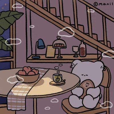 小熊背景图 愿你一直保持少女心?