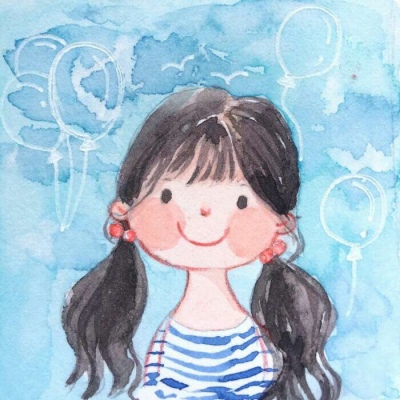 油画女生头像 图源 堆糖.?