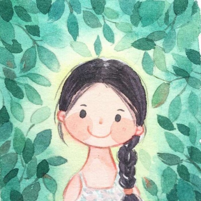 油画女生头像 图源 堆糖.?