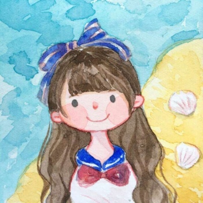 油画女生头像 图源 堆糖.?