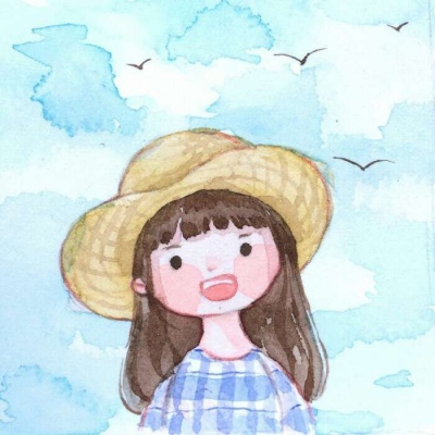 油画女生头像 图源 堆糖.?