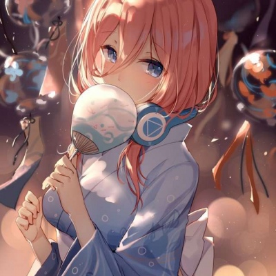 唯美漫画头像  心情每天好好哒(?▽?)