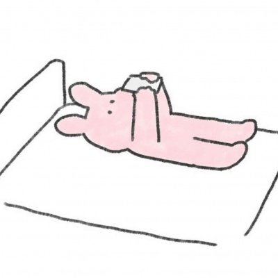 帝江:简笔画兔子系列手绘头像