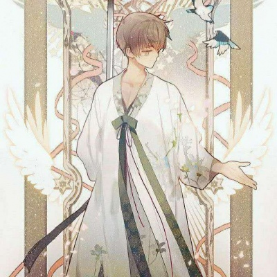 画师眠狼绘制的一-组魔卡少女樱库洛牌，画风美爆了