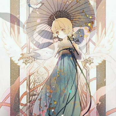 画师眠狼绘制的一-组魔卡少女樱库洛牌，画风美爆了