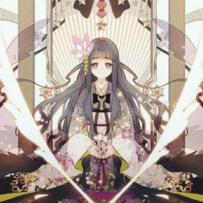 画师眠狼绘制的一-组魔卡少女樱库洛牌，画风美爆了