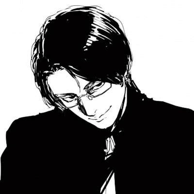 寻欢/2019黑白动漫男头/日复夜熬，熬过一天是一天.