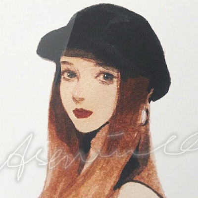 念七 动漫女生精致手绘自截