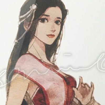 念七 动漫女生精致手绘自截