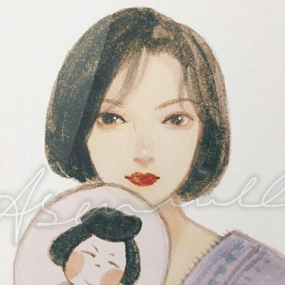 念七 动漫女生精致手绘自截