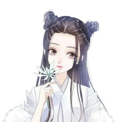 安奈 白底简约动漫情头