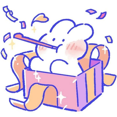 晚街：可爱兔子手绘头像／软萌兔
