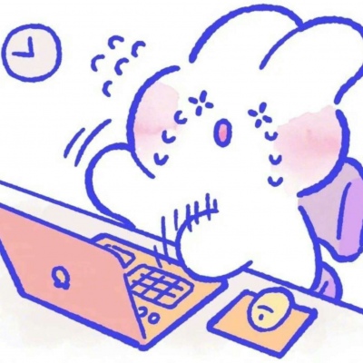 晚街：可爱兔子手绘头像／软萌兔