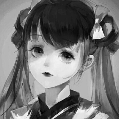黑白古/和风动漫头像