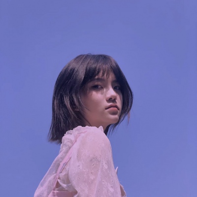 溺毙:蓝色系唯美意境风写真女头.我送你两端喜忧参半
