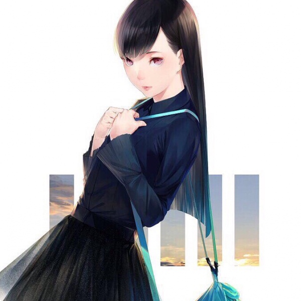 千鹤/唯美插画/人间喧哗/Sousou