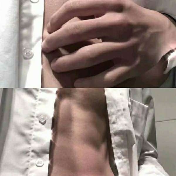 优秀男生腹肌