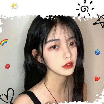 念七 自制小清新女生精致头像