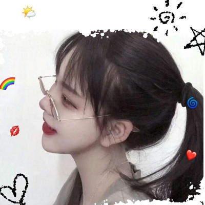 念七 自制小清新女生精致头像