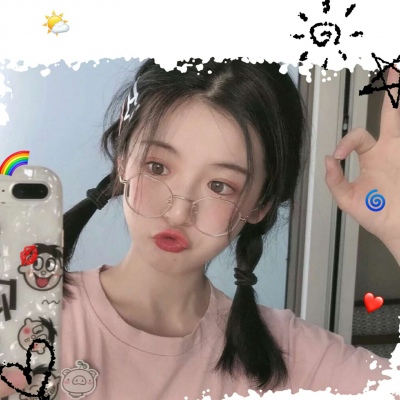 念七 自制小清新女生精致头像