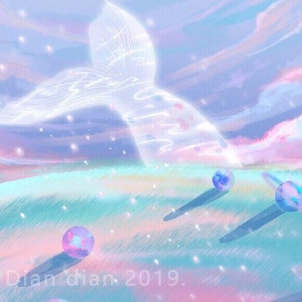 千鹤/插画作品/唯美壁纸/作者：王点点