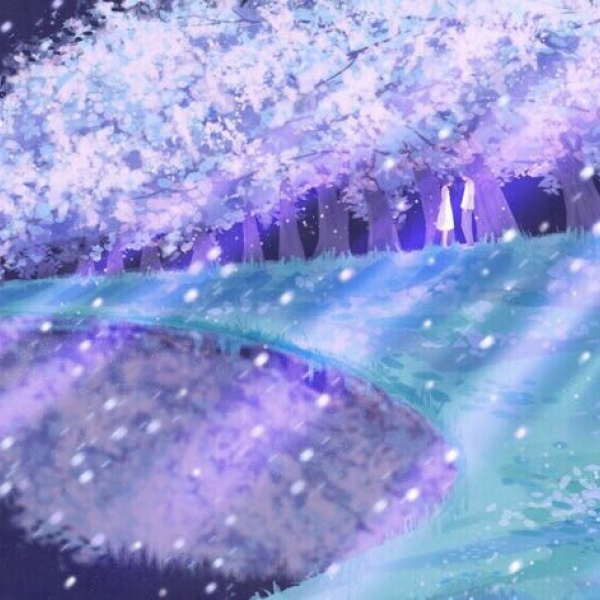 千鹤/插画作品/唯美壁纸/作者：王点点