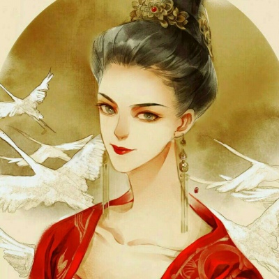 念七  部位自截优质手绘古风气质女生头像
