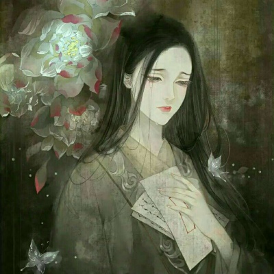 念七  部位自截优质手绘古风气质女生头像