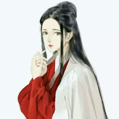 念七  部位自截优质手绘古风气质女生头像
