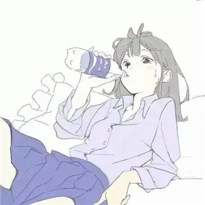 江煜/手绘素描少女头像