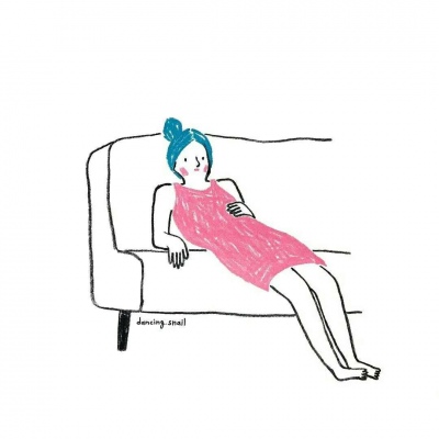 安奈 四组简约微信闺密头像