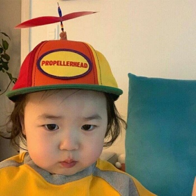 顾浔：可爱萌娃微信女头 我很喜欢你，像春去秋来，海棠花开