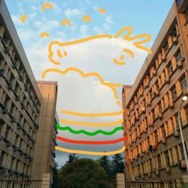 小薏/补全剩下的可爱手绘天空图  ? ? 别让生活磨平了你的风情万种