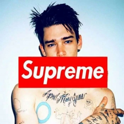 顾浔：酷酷的Supreme潮图男头
