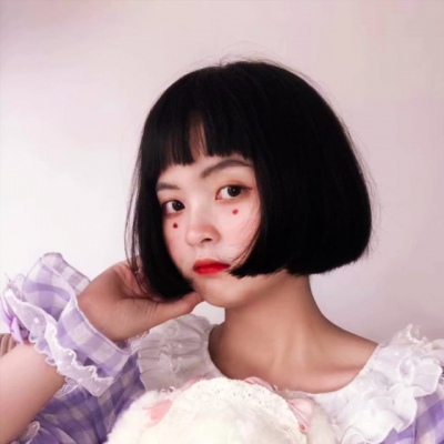 冷澈/微信短发小清新头像/