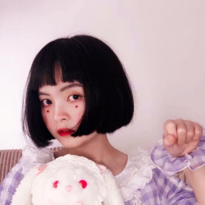 冷澈/微信短发小清新头像/