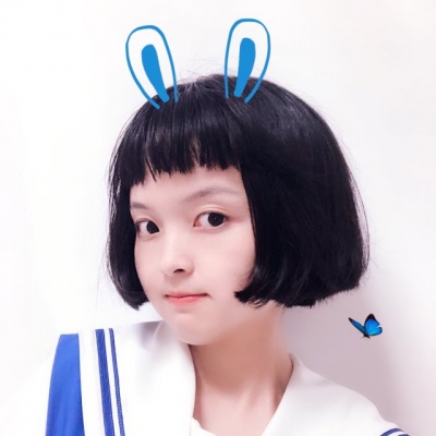 冷澈/微信短发小清新头像/