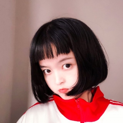 冷澈/微信短发小清新头像/