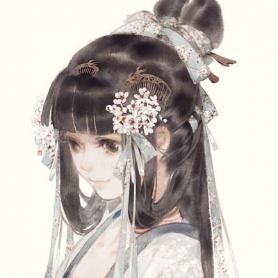 溺毙:古风动漫唯美魅力女头.松花酿酒 春水煎茶
