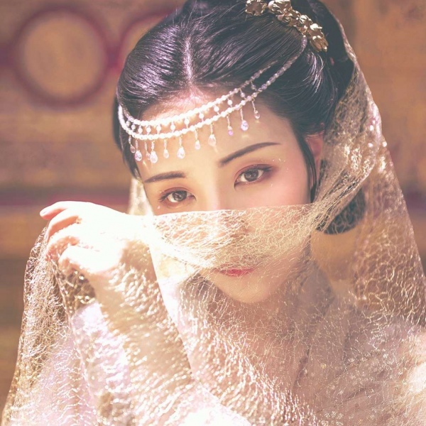 溺毙:古风唯美仙气意境气质女头.九曲江河 我只护你