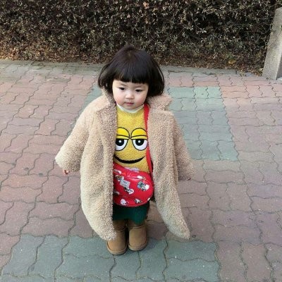 言辞：萌娃头像/女生/可爱